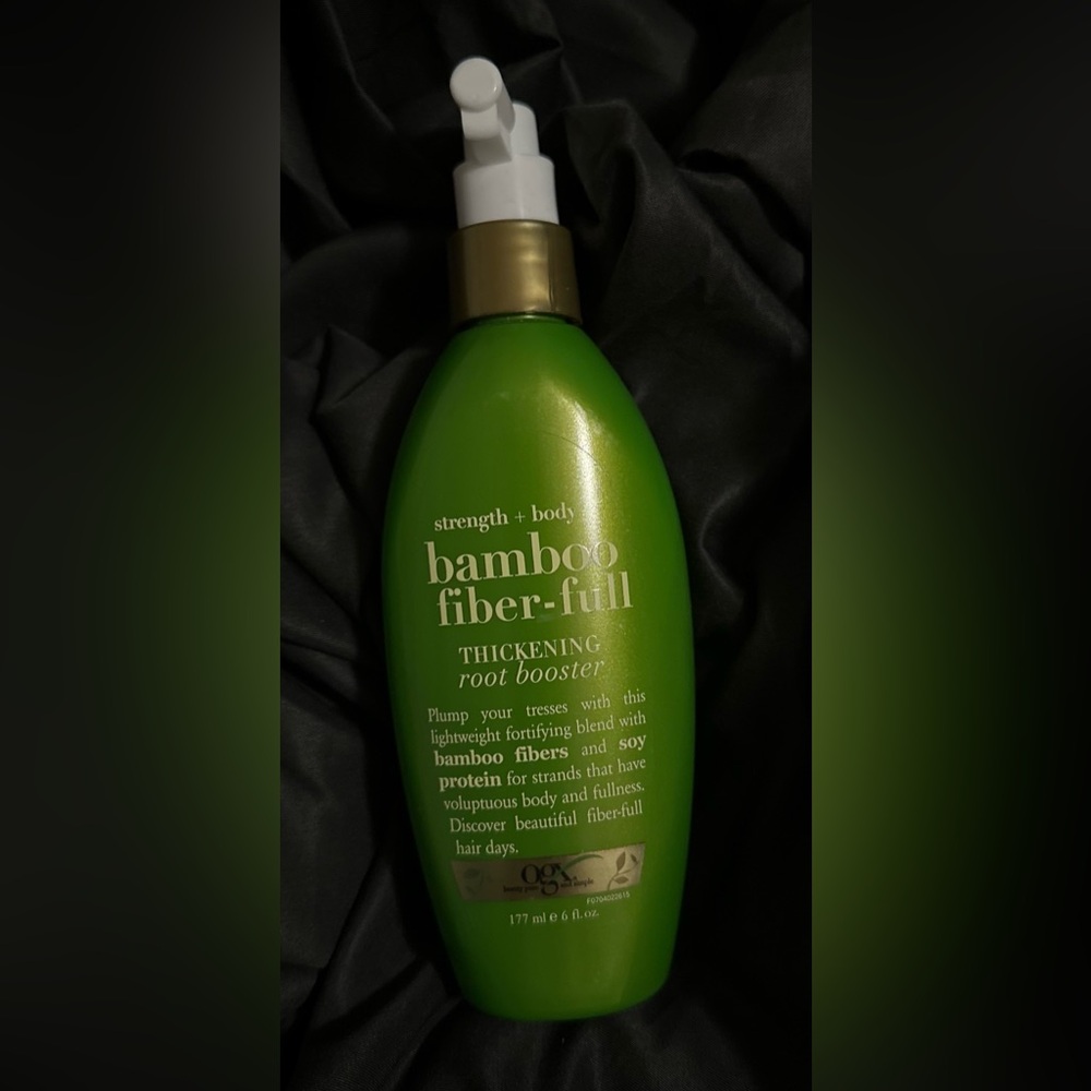 2/$25 OGX BAMBOO FIBER-FULL THICKENING ROOT BOOSTER- BRAND NEW!
